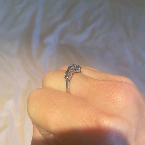 💍 Amethyst 💍 925 Sterling silver ring size 7 - Picture 5 of 15